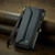 Samsung Galaxy S23 5G CaseMe C36 Card Slots Zipper Wallet RFID Anti-theft Leather Phone Case - Black