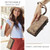 Samsung Galaxy Z Fold6 5G CaseMe 008 Multifunctional Zipper Wallet Leather Phone Case with Lanyard - Brown
