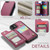 iPhone 11 CaseMe C22 Card Slots Holder RFID Anti-theft Phone Case - Wine Red