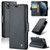 iPhone 11 Pro CaseMe 023 Butterfly Buckle Litchi Texture RFID Anti-theft Leather Phone Case - Black