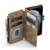 iPhone 11 Pro CaseMe C30 PU + TPU Multifunctional Horizontal Flip Leather Case with Holder & Card Slot & Wallet & Zipper Pocket - Brown