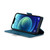 iPhone 12 / 12 Pro CaseMe 023 Butterfly Buckle Litchi Texture RFID Anti-theft Leather Phone Case - Blue