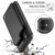 iPhone 12 / 12 Pro CaseMe C22 Card Slots Holder RFID Anti-theft Phone Case - Black