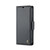 iPhone 13 mini CaseMe 023 Butterfly Buckle Litchi Texture RFID Anti-theft Leather Phone Case - Black