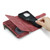 iPhone 13 mini CaseMe C30 PU + TPU Multifunctional Horizontal Flip Leather Case with Holder & Card Slot & Wallet & Zipper Pocket - Red
