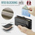 iPhone 13 mini CaseMe C36 Card Slots Zipper Wallet RFID Anti-theft Leather Phone Case - Black