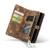 iPhone 13 Pro CaseMe 008 Detachable Multifunctional Horizontal Flip Leather Case with Card Slot & Holder & Zipper Wallet & Photo Frame - Brown