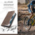 iPhone 13 Pro CaseMe 013 Multifunctional Retro Frosted Horizontal Flip Leather Case with Card Slot & Holder & Wallet - Coffee