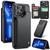 iPhone 13 Pro CaseMe C22 Card Slots Holder RFID Anti-theft Phone Case - Black