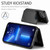 iPhone 13 Pro CaseMe C22 Card Slots Holder RFID Anti-theft Phone Case - Black