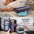 iPhone 13 Pro CaseMe C36 Card Slots Zipper Wallet RFID Anti-theft Leather Phone Case - Purple iPhone 13 Pro CaseMe C36 Card Slots Zipper Wallet RFID Anti-theft Leather Phone Case - Purple