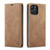 iPhone 13 Pro Max CaseMe 013 Multifunctional Retro Frosted Horizontal Flip Leather Case with Card Slot & Holder & Wallet - Brown