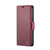 iPhone 13 Pro Max CaseMe 023 Butterfly Buckle Litchi Texture RFID Anti-theft Leather Phone Case - Wine Red