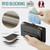 iPhone 8 Plus / 7 Plus / 6 Plus CaseMe C36 Card Slots Zipper Wallet RFID Anti-theft Leather Phone Case - Black