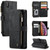 iPhone X / XS CaseMe C30 PU + TPU Multifunctional Horizontal Flip Leather Case with Holder & Card Slot & Wallet & Zipper Pocket - Black