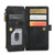 iPhone X / XS CaseMe C30 PU + TPU Multifunctional Horizontal Flip Leather Case with Holder & Card Slot & Wallet & Zipper Pocket - Black
