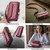 iPhone XR CaseMe C36 Card Slots Zipper Wallet RFID Anti-theft Leather Phone Case - Wine Red