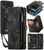 iPhone XR CaseMe Detachable Multifunctional Horizontal Flip Leather Case with Card Slot & Holder & Zipper Wallet & Photo Frame - Black