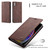 iPhone XS Max CaseMe 013 Multifunctional Retro Frosted Horizontal Flip Leather Case with Card Slot & Holder & Wallet - Coffee