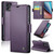 Motorola Moto G Stylus 5G 2023 CaseMe 023 Butterfly Buckle Litchi Texture RFID Anti-theft Leather Phone Case - Pearly Purple