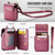 Motorola Razr Series CaseMe Me50 Mini Lanyard Universal Bag - Wine Red