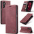 Samsung Galaxy A25 5G CaseMe 013 Multifunctional Horizontal Flip Leather Phone Case - Wine Red Samsung Galaxy A25 5G CaseMe 013 Multifunctional Horizontal Flip Leather Phone Case - Wine Red