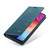CaseMe 013 Multifunctional Retro Frosted Horizontal Flip Leather Case Galaxy A30S / A50S / A50, with Card Slot & Holder & Zipper Wallet & Photo Frame - Blue