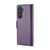 Samsung Galaxy A54 5G CaseMe 023 Butterfly Buckle Litchi Texture RFID Anti-theft Leather Phone Case - Pearly Purple