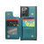 Samsung Galaxy Note20 Ultra CaseMe C22 Card Slots Holder RFID Anti-theft Phone Case - Blue Green