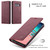 CaseMe 013 Multifunctional Retro Frosted Horizontal Flip Leather Case Galaxy S10, with Card Slot & Holder & Wallet - Wine Red CaseMe 013 Multifunctional Retro Frosted Horizontal Flip Leather Case Galaxy S10, with Card Slot & Holder & Wallet - Wine Red