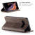 CaseMe 013 Multifunctional Retro Frosted Horizontal Flip Leather Case Galaxy S10 Plus, with Card Slot & Holder & Wallet - Coffee