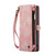Samsung Galaxy S10+ CaseMe 008 Detachable Multifunctional Flip Leather Phone Case - Pink