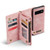 Samsung Galaxy S10+ CaseMe 008 Detachable Multifunctional Flip Leather Phone Case - Pink