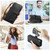 Samsung Galaxy S23 FE CaseMe C30 Card Slots Zipper Wallet Leather Phone Case - Black Samsung Galaxy S23 FE CaseMe C30 Card Slots Zipper Wallet Leather Phone Case - Black