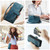 Samsung Galaxy S23 FE CaseMe C30 Card Slots Zipper Wallet Leather Phone Case - Blue Samsung Galaxy S23 FE CaseMe C30 Card Slots Zipper Wallet Leather Phone Case - Blue