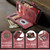 Samsung Galaxy S23 FE CaseMe C30 Card Slots Zipper Wallet Leather Phone Case - Red Samsung Galaxy S23 FE CaseMe C30 Card Slots Zipper Wallet Leather Phone Case - Red