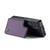 Samsung Galaxy Z Fold3 5G CaseMe C22 PC+TPU Business Style RFID Anti-theft Leather Phone Case - Purple