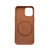 iPhone 12 mini QIALINO Nappa Leather Shockproof Magsafe Case - Brown iPhone 12 mini QIALINO Nappa Leather Shockproof Magsafe Case - Brown