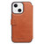 iPhone 13 mini QIALINO Magnetic Buckle Phone Leather Case with Card Slot - Brown iPhone 13 mini QIALINO Magnetic Buckle Phone Leather Case with Card Slot - Brown
