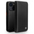 iPhone 14 QIALINO Business Horizontal Flip PU Phone Case - Black