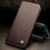 iPhone 14 QIALINO Business Horizontal Flip PU Phone Case - Black