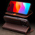 iPhone 15 Plus QIALINO Classic Gen2 Genuine Leather Phone Case - Black