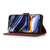 iPhone 16 Pro Max KHAZNEH Matte Texture Leather Phone Case - Red