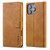 LC.IMEEKE Calf Texture Horizontal Flip Leather Case iPhone 16 Pro Max - Yellow
