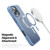 iPhone 16 Pro DUX DUCIS Yind Series MagSafe TPU Hybrid PC Phone Case - Light Blue iPhone 16 Pro DUX DUCIS Yind Series MagSafe TPU Hybrid PC Phone Case - Light Blue