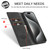 iPhone 16 Pro LC.IMEEKE Strong Magnetism Microfiber Leather Phone Case - Black
