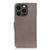 iPhone 16 Pro KHAZNEH Cowhide Texture Horizontal Flip Leather Phone Case - Khaki
