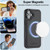 iPhone 16 Plus LC.IMEEKE L2 Series Detachable Magsafe PU Phone Case with Lanyard - Black