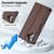 iPhone 16 Plus LC.IMEEKE L2 Series Detachable Magsafe PU Phone Case with Lanyard - Brown iPhone 16 Plus LC.IMEEKE L2 Series Detachable Magsafe PU Phone Case with Lanyard - Brown