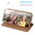 iPhone 16 Pro DUX DUCIS Hivo Series Cowhide + PU + TPU Flip Phone Case - Brown